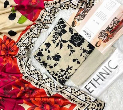 3 Pcs Women's Unstitched Digital Print