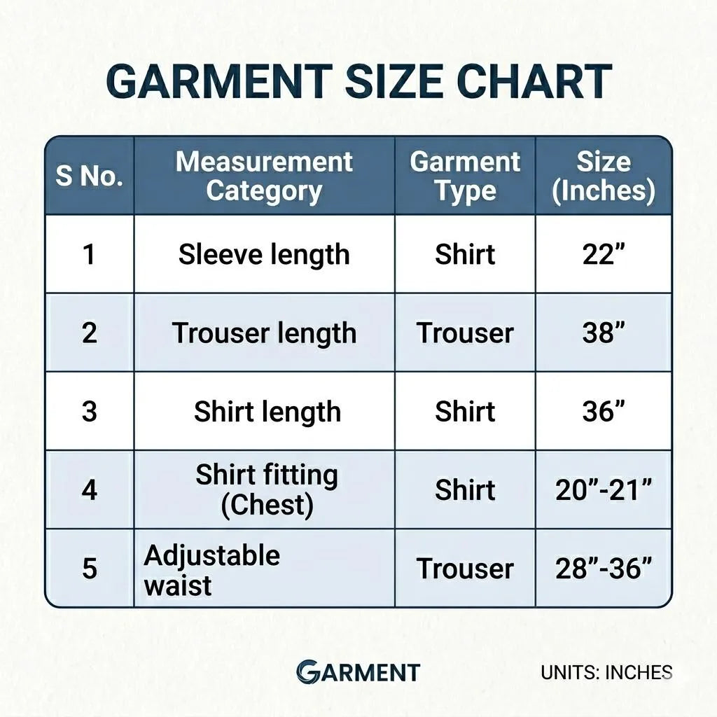 2Pcs Kurta Trouser Set Medium