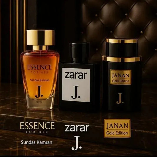 Unisex 3-Piece Perfume Set J.