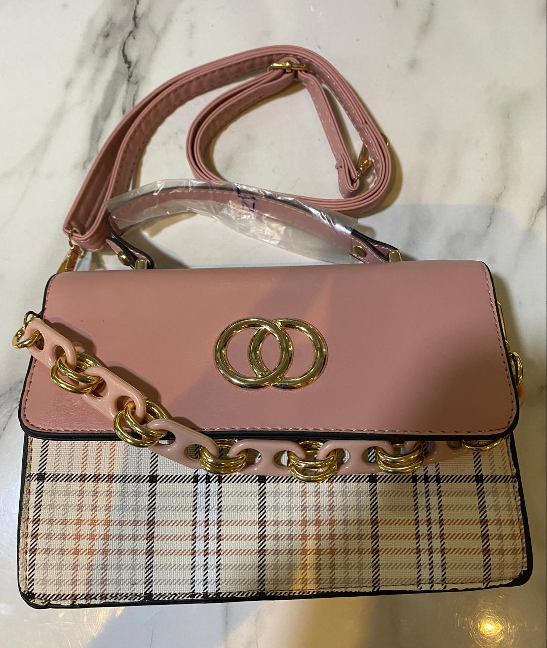 Stylish Girl's Plaid PU Leather Handbag Multicolor