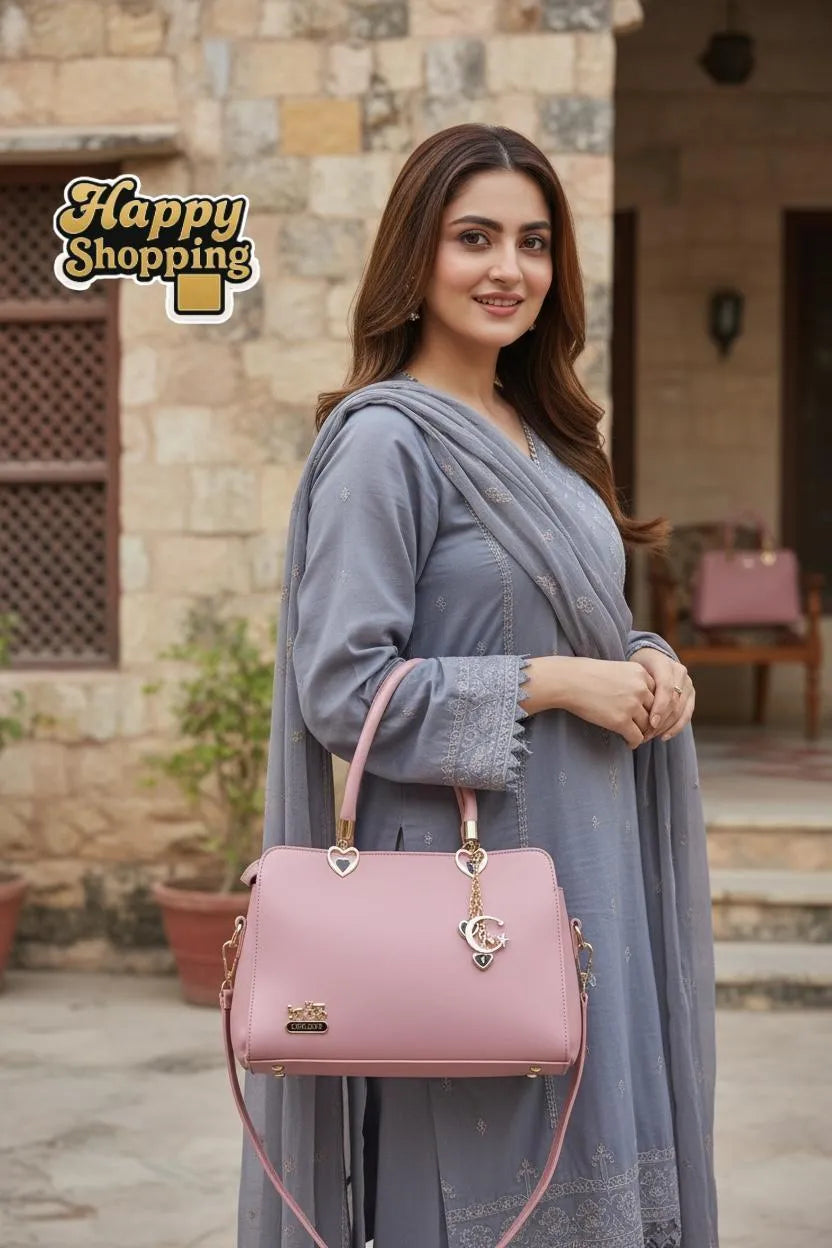 Rexine Shoulder Bag Multicolor Medium
