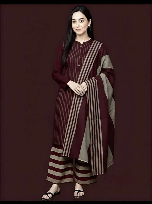 Women's Unstitched Printed Suit 3 Pcs