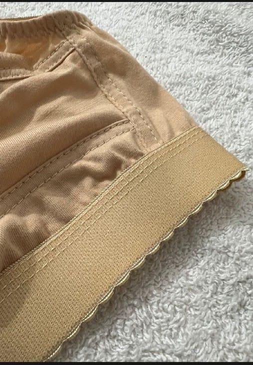 Beige Cotton Non-Padded Bra Size