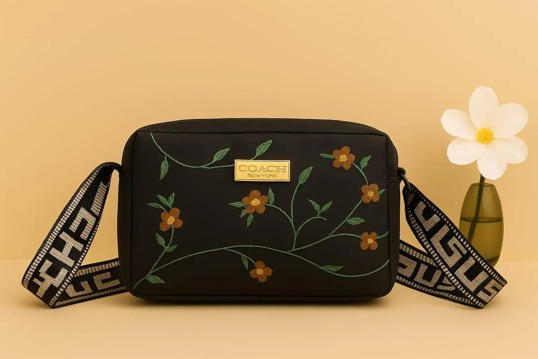 Leather Handbag with Long Strap, 9 Colors, Zip Closure