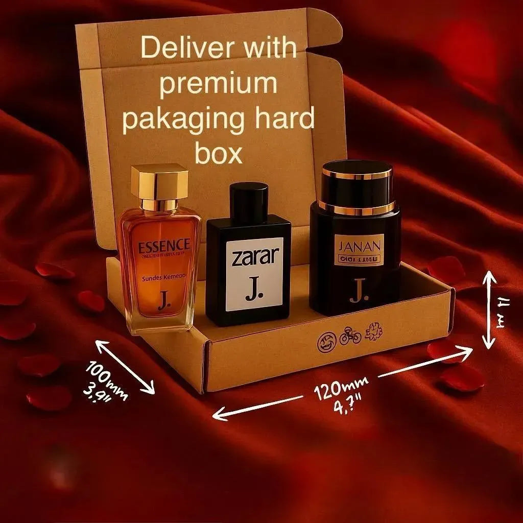 Unisex 3-Piece Perfume Set J.