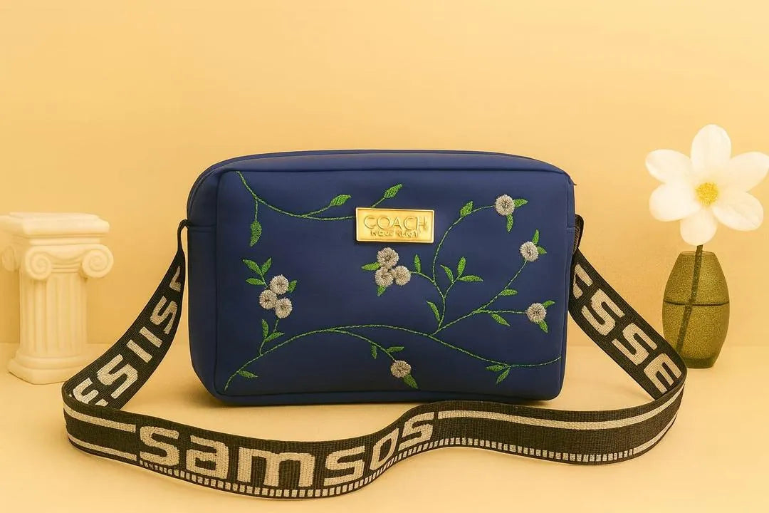 Leather Handbag with Long Strap, 9 Colors, Zip Closure