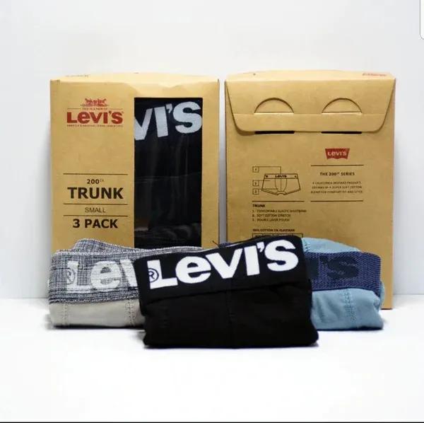 Levi's Men Cotton Boxer 3Pack Small Multicolour