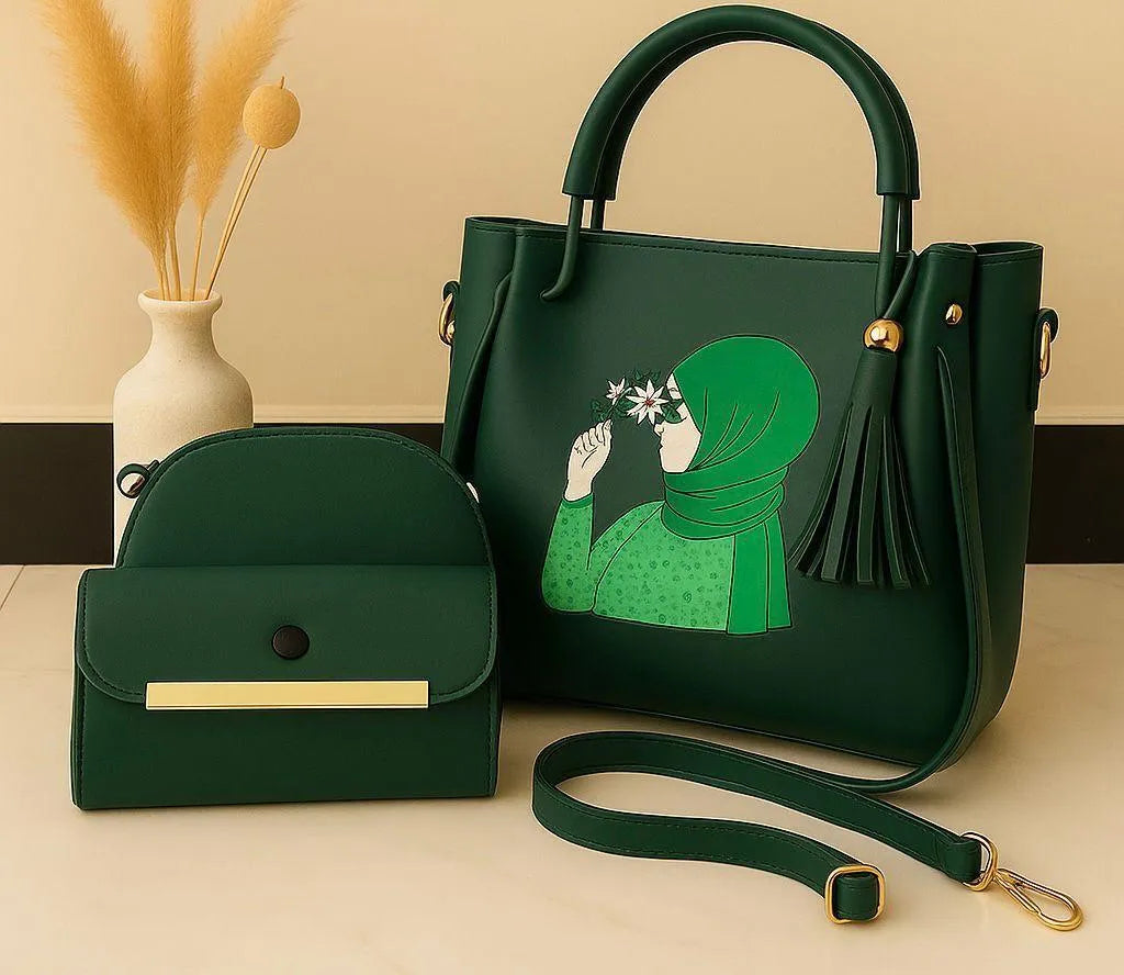 Multicolor Rexine Hand Bag-1 Pc