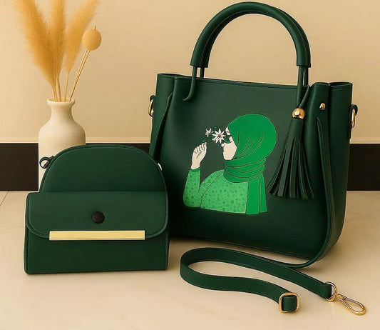 Multicolor Rexine Hand Bag-1 Pc