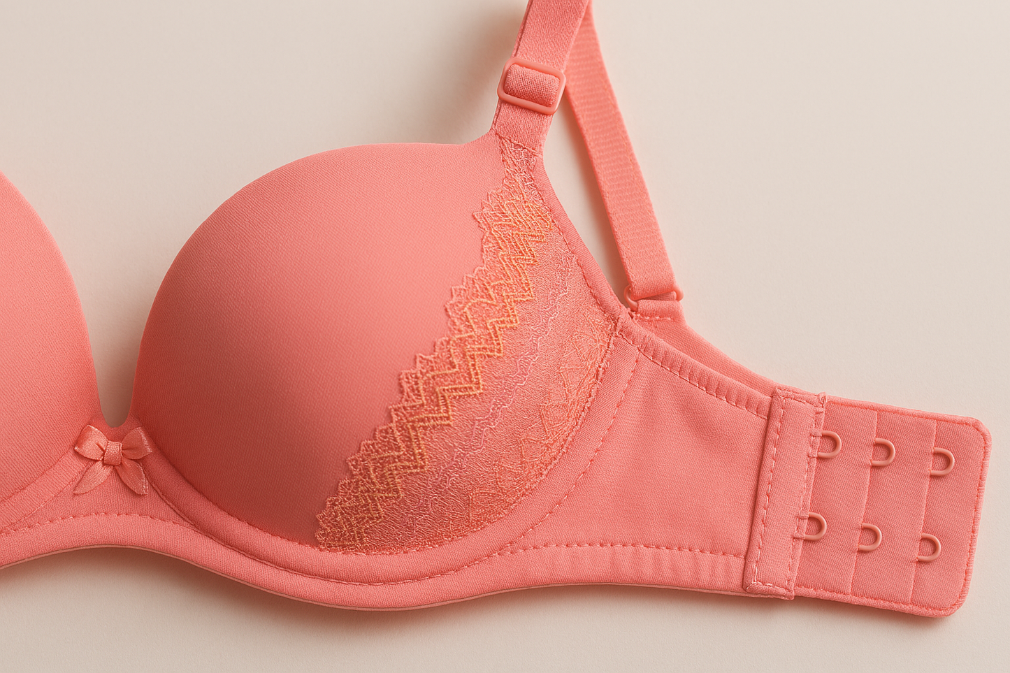 Silk Embroidered Padded Bra for Women