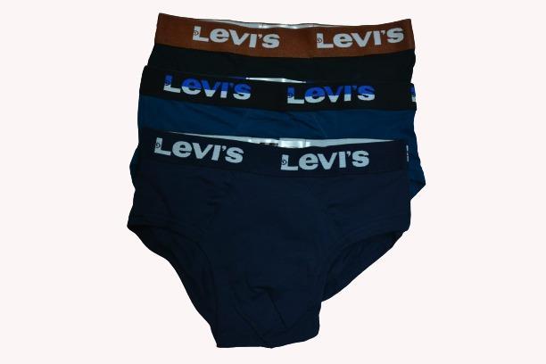 Levi's Men Cotton Stretch Briefs Pack of 3
