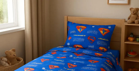 Single Bed Cotton Printed Multicolor Bedsheet Set with Pillow Cover