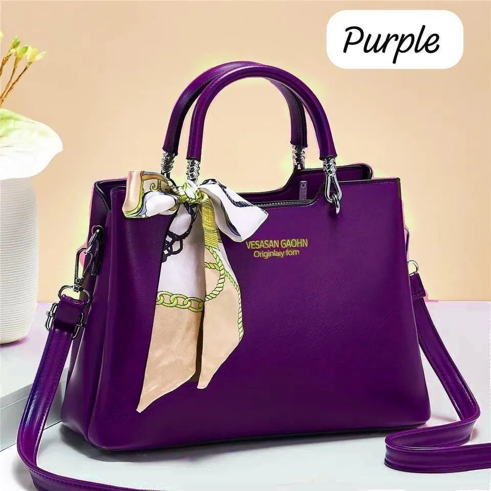 Multicolor Rexine Hand Bag-1 Pc