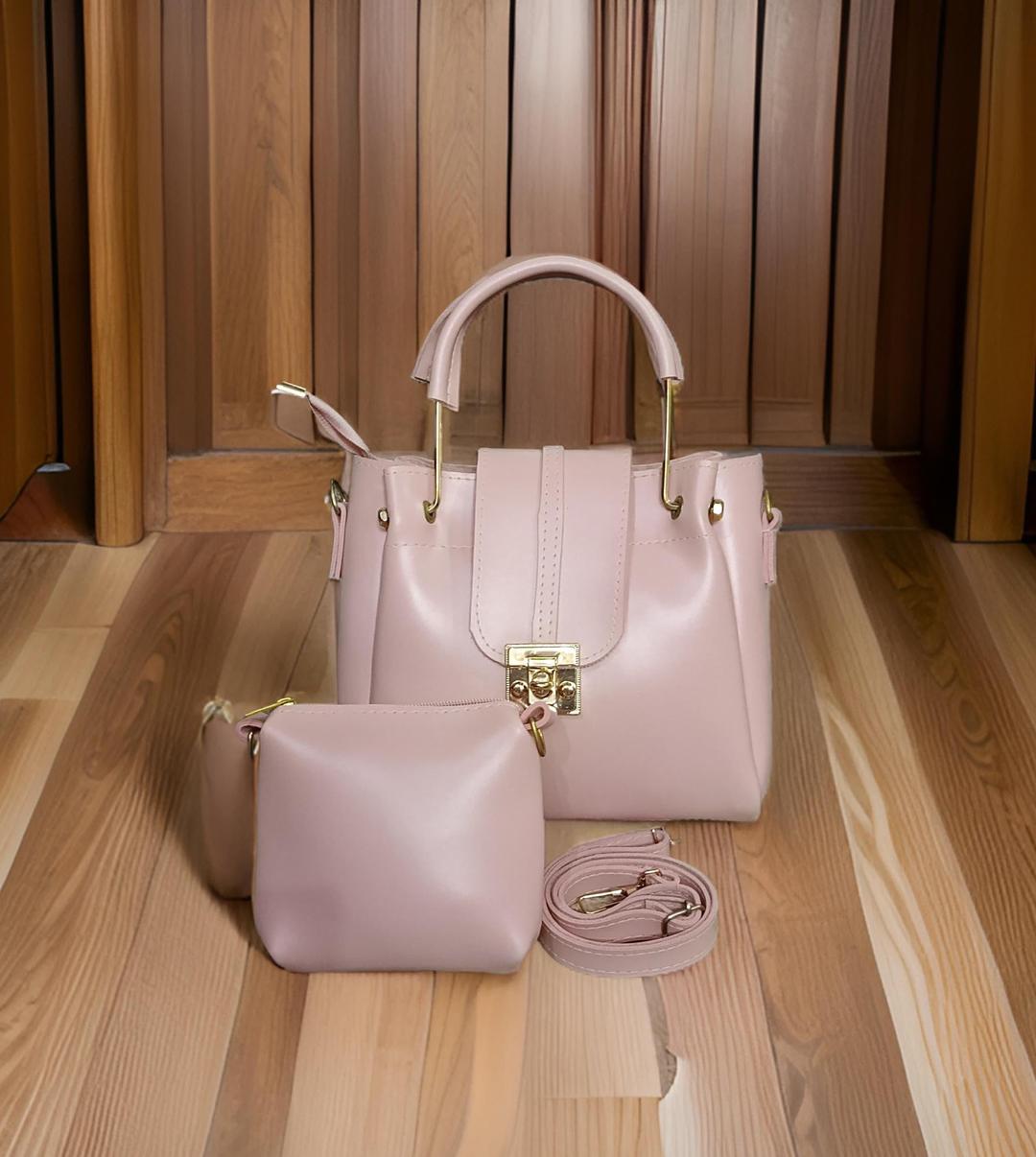 Women's PU Leather Crossbody Bag Set of 2